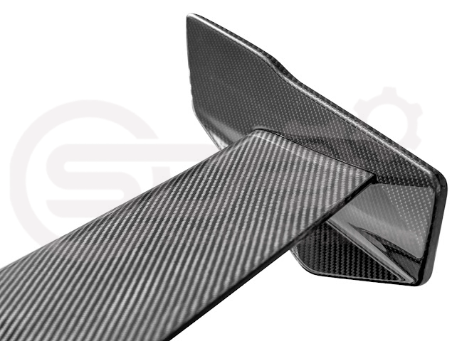 2014-2019 CHEVROLET CORVETTE C7 | ZR1 ZTK CONVERSION PACKAGE REAR SPOILER HIGH WING WITH WING RISER